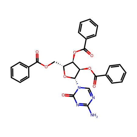 (2R,3R,4R,5R)-2-(4-amino-2-oxo-1,3,5-triazin-1(2H)-yl)-5-((benzoyloxy)methyl)tetrahydrofuran-3,4-diyl dibenzoate|C1790243|28998-36-9