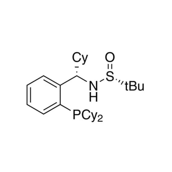 [S(R)]-N-[(1S)-1-[2-(Dicyclohexylphosphanyl)phenyl]-cyclohexyl]-2-methyl-2-propanesulfinamide, 95%|15-8454