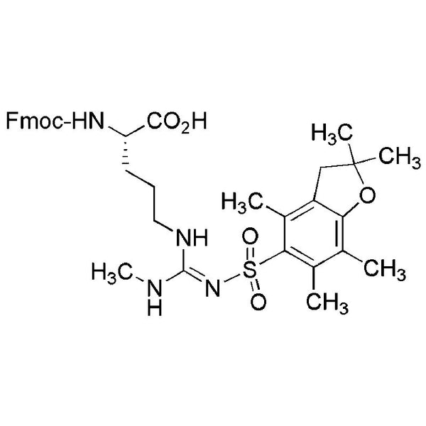 Na-Fmoc-Nw-methyl-Nw'-(2,2,4,6,7-pentamethyldihydrobenzofuran-5-sulfonyl)-L-arginine|16940|1135616-49-7