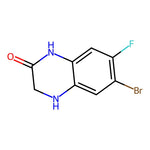 6-Bromo-7-fluoro-3,4-dihydroquinoxalin-2(1H)-one|CS-0058842|167415-29-4