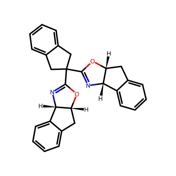 (3aS,3a'S,8aR,8a'R)-2,2'-(1,3-Dihydro-2H-inden-2-ylidene)bis[3a,8a-dihydro-8H-indeno[1,2-d]oxazole], 98%, (99% ee)|07-1404|188780-28-1