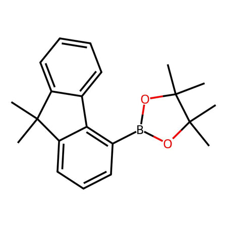 2-(9,9-Dimethyl-9H-fluoren-4-yl)-4,4,5,5-tetramethyl-1,3,2-dioxaborolane, 98%|1880399|1365692-79-0