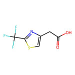 2-[2-(trifluoromethyl)-1,3-thiazol-4-yl]acetic acid|CS-0308288|1082267-60-4