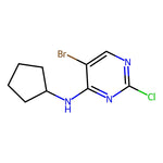 5-Bromo-2-chloro-N-cyclopentylpyrimidin-4-amine|CS-B0327|733039-20-8