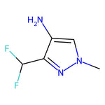 3-(Difluoromethyl)-1-methyl-1H-pyrazol-4-amine|CS-0499416|1801762-09-3