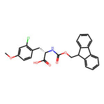 (S)-2-((((9H-Fluoren-9-yl)methoxy)carbonyl)amino)-3-(2-chloro-4-methoxyphenyl)propanoic acid|CS-0527422|2349340-78-7
