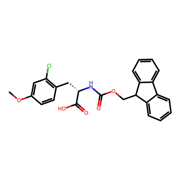 (S)-2-((((9H-Fluoren-9-yl)methoxy)carbonyl)amino)-3-(2-chloro-4-methoxyphenyl)propanoic acid|CS-0527422|2349340-78-7