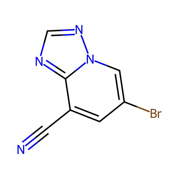 6-Bromo[1,2,4]triazolo[1,5-a]pyridine-8-carbonitrile|CS-0618725|2166674-52-6