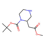 2-Piperazineacetic acid, 1-[(1,1-dimethylethoxy)carbonyl]-, methyl ester|CS-0030209|183852-65-5
