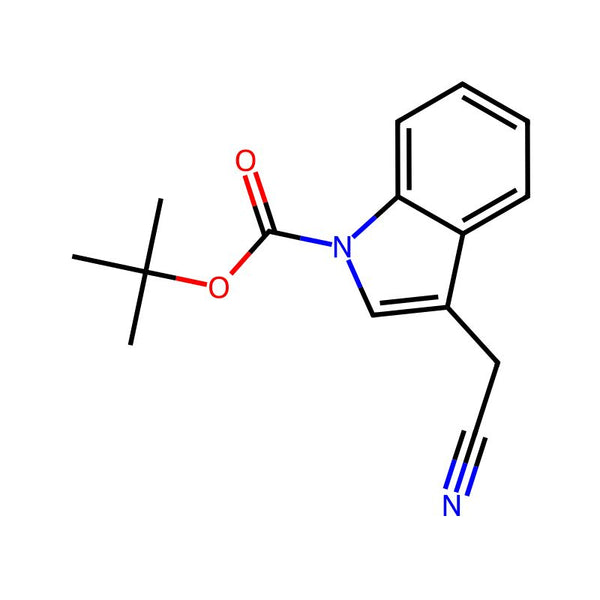tert-Butyl 3-(cyanomethyl)-1H-indole-1-carboxylate|CS-M0670|218772-62-4