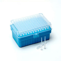 biologix 100μl  filter tips, rack pack, sterile, tip: dnase & rnase free,pp, filter material:  uhmwpe. 96 pieces/rack, 100 racks/case|23-0100
