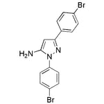1,3-Bis(4-bromophenyl)-1H-pyrazol-5-amine|24985|618098-21-8