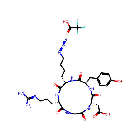 Cyclo(-Arg-Gly-Asp-D-Tyr-ε-azido-Nle) trifluoroacetate salt|CPTD785841|1392269-21-4