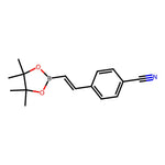 (E)-4-(2-(4,4,5,5-Tetramethyl-1,3,2-dioxaborolan-2-yl)vinyl)benzonitrile|CS-B1124|172512-93-5