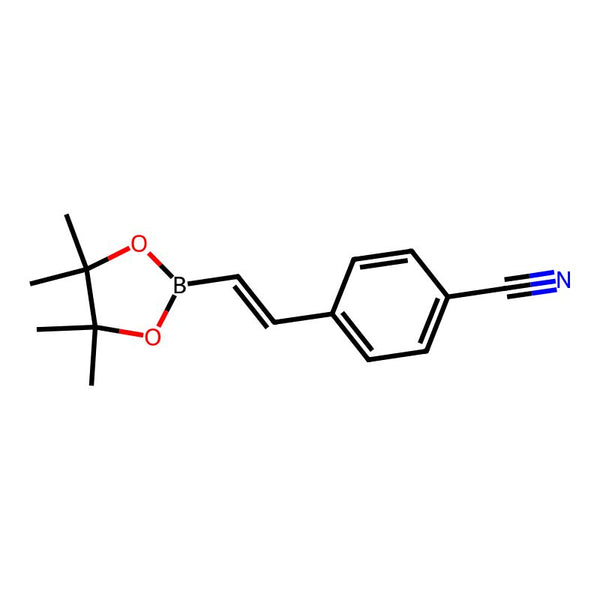 (E)-4-(2-(4,4,5,5-Tetramethyl-1,3,2-dioxaborolan-2-yl)vinyl)benzonitrile|CS-B1124|172512-93-5