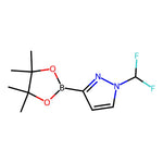 1-(Difluoromethyl)-3-(4,4,5,5-tetramethyl-1,3,2-dioxaborolan-2-yl)-1H-pyrazole|CS-0141598|2173194-53-9