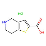 4,5,6,7-Tetrahydrothieno[3,2-c]pyridine-2-carboxylic acid hydrochloride|CS-0030493|116118-99-1