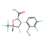 (2R,3S,4S,5R)-3-(3,4-Difluoro-2-methoxyphenyl)tetrahydro-4,5-dimethyl-5-(trifluoromethyl)-2-furancarboxylic acid|CS-1234921|2649470-87-9