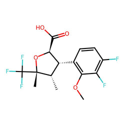(2R,3S,4S,5R)-3-(3,4-Difluoro-2-methoxyphenyl)tetrahydro-4,5-dimethyl-5-(trifluoromethyl)-2-furancarboxylic acid|CS-1234921|2649470-87-9