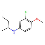 3-Chloro-4-methoxy-N-(pentan-2-yl)aniline|CS-0277243|1021045-23-7