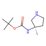 tert-Butyl N-[(3R)-3-methylpyrrolidin-3-yl]carbamate|CS-0058383|167888-15-5