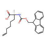 (S)-2-((((9H-Fluoren-9-yl)methoxy)carbonyl)amino)-2-methyloct-7-enoic acid|CS-0100611|288617-74-3