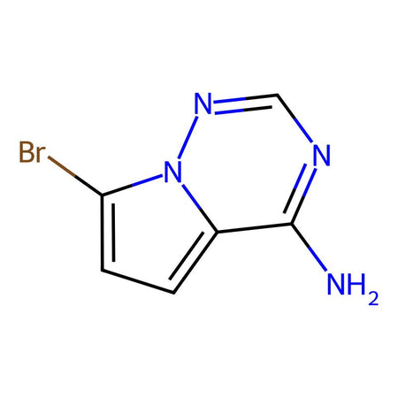 7-Bromopyrrolo[2,1-f][1,2,4]triazin-4-amine, 97%|1350745|937046-98-5