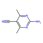 2-Amino-4,6-dimethylpyrimidine-5-carbonitrile|CS-0098317|16341-54-1