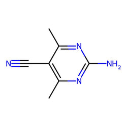 2-Amino-4,6-dimethylpyrimidine-5-carbonitrile|CS-0098317|16341-54-1