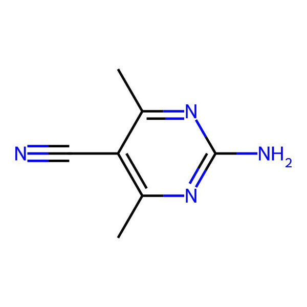 2-Amino-4,6-dimethylpyrimidine-5-carbonitrile|CS-0098317|16341-54-1