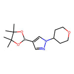 1-(Tetrahydro-2H-pyran-4-yl)-4-(4,4,5,5-tetramethyl-1,3,2-dioxaborolan-2-yl)-1H-pyrazole|CS-W000813|1040377-03-4