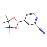 4-(4,4,5,5-Tetramethyl-1,3,2-dioxaborolan-2-yl)-2-pyridinecarbonitrile|CS-W019792|741709-62-6