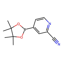 4-(4,4,5,5-Tetramethyl-1,3,2-dioxaborolan-2-yl)-2-pyridinecarbonitrile|CS-W019792|741709-62-6
