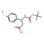3-((Tert-butoxycarbonyl)amino)-3-(4-(methylthio)phenyl)propanoic acid|CS-0273164|454473-83-7