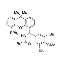 [S(R)]-N-[(S)-[3,5-Di-tert-butyl-4-methoxyphenyl][5-(diphenylphosphino)-9,9-dimethyl-9H-xanthen-4-yl]methyl]-2-methyl-2-propanesulfinamide, 95%|15-8414