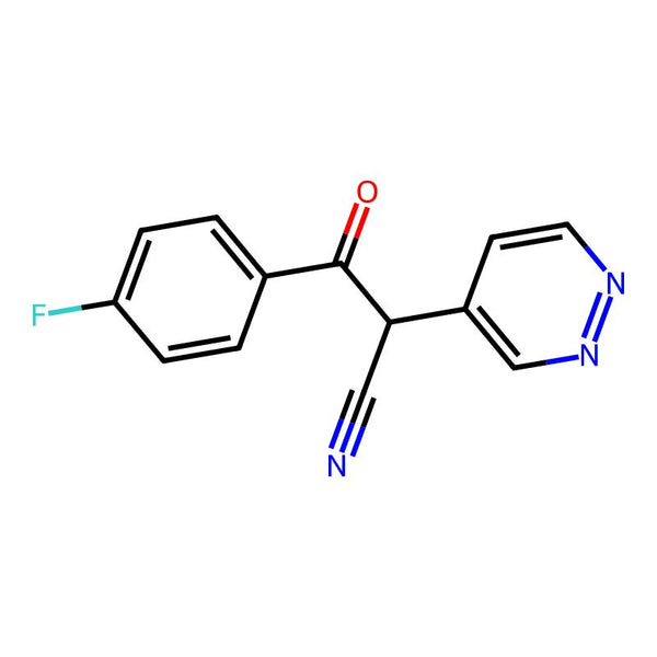 3-(4-Fluorophenyl)-3-oxo-2-(pyridazin-4-yl)propanenitrile|CS-0648238|2938997-20-5