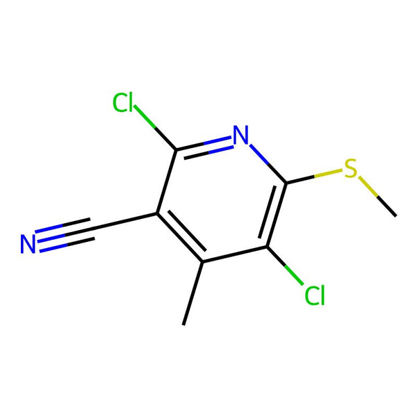 2,5-Dichloro-4-methyl-6-(methylthio)nicotinonitrile|CS-0095027|886047-53-6
