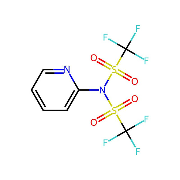 1,1,1-Trifluoro-N-(pyridin-2-yl)-N-((trifluoromethyl)sulfonyl)methanesulfonamide|CS-W021265|145100-50-1
