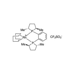 (-)-1,2-Bis((2R,5R)-2,5-dimethylphospholano)benzene(1,5-cyclooctadiene)rhodium(I)trifluoromethanesulfonate, 98+% (R,R)-Me-DUPHOS-Rh|45-0160|187682-63-9