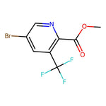 Methyl 5-bromo-3-(trifluoromethyl)picolinate|CS-W005680|1214328-84-3