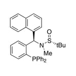 [S(R)]-N-[(R)-[2-(Diphenylphosphino)phenyl]-1-naphthalenylmethyl]-N,2-dimethyl-2-propanesulfinamide, 95%|15-8342