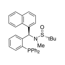 [S(R)]-N-[(R)-[2-(Diphenylphosphino)phenyl]-1-naphthalenylmethyl]-N,2-dimethyl-2-propanesulfinamide, 95%|15-8342