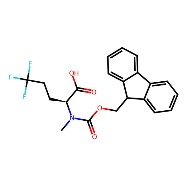 (S)-2-((((9H-Fluoren-9-yl)methoxy)carbonyl)(methyl)amino)-5,5,5-trifluoropentanoic acid|CS-0527002|2407820-18-0