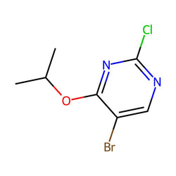 5-Bromo-2-chloro-4-(propan-2-yloxy)pyrimidine|CS-0050628|1289215-25-3