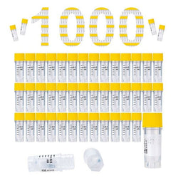 cryoking 0.5ml vial, yellow caps,pp,autoclavable; gamma radiation steriled, dnase & rnase free, endotoxin free, foreign dna free, side barcoded , working temperature from -196°c to 121°c;  no o-ring|88-6054