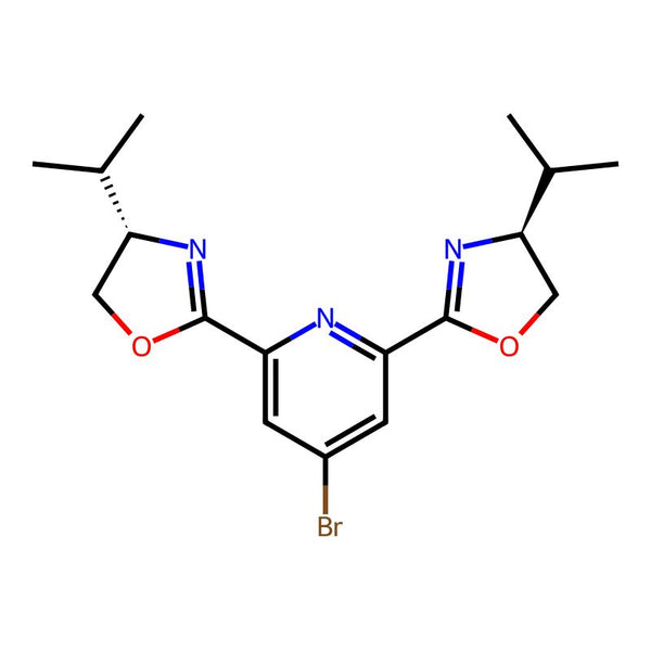 (4S,4'S)-2,2'-(4-Bromopyridine-2,6-diyl)bis(4-isopropyl-4,5-dihydrooxazole)|CS-0145100|477351-96-5