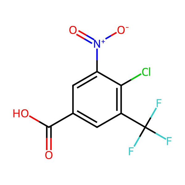 4-Chloro-3-nitro-5-(trifluoromethyl)benzoic acid|CS-0060171|350488-79-8