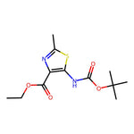 Ethyl 5-((tert-butoxycarbonyl)amino)-2-methylthiazole-4-carboxylate|CS-W020386|899898-44-3