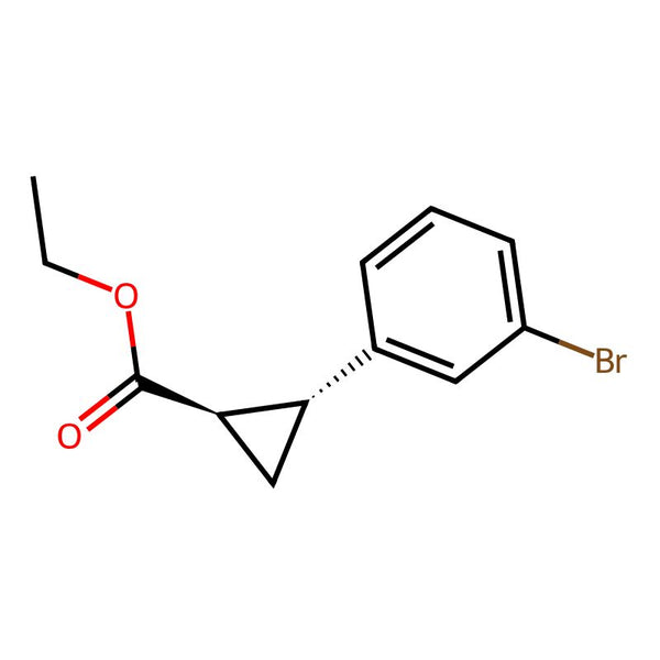 rel-Ethyl (1R,2R)-2-(3-bromophenyl)cyclopropane-1-carboxylate|CS-0163617|114095-58-8