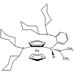 (S)-(-)-[(S)-2-Dicyclohexylphosphinoferrocenyl](N,N-dimethylamino)(2-dicyclohexylphosphinophenyl)methane, min. 97%|26-0955|914089-00-2